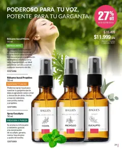Vista previa Bagués catálogo válido desde el 15.12.2025 | Página: 29 | Productos: Aceite, Bálsamo, Té