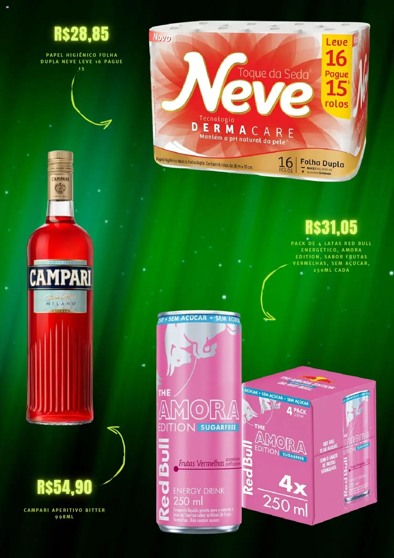 Mercado Livre Folheto - válido de 17.09.2025 | Página: 2 | Produtos: Base, Açúcar, Campari, Papel higiênico