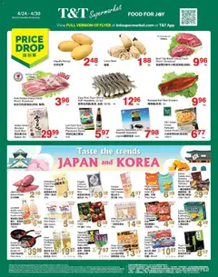 Preview of T&T Supermarket weekly flyer - BC from shop T&T Supermarket valid from 24.04.2026