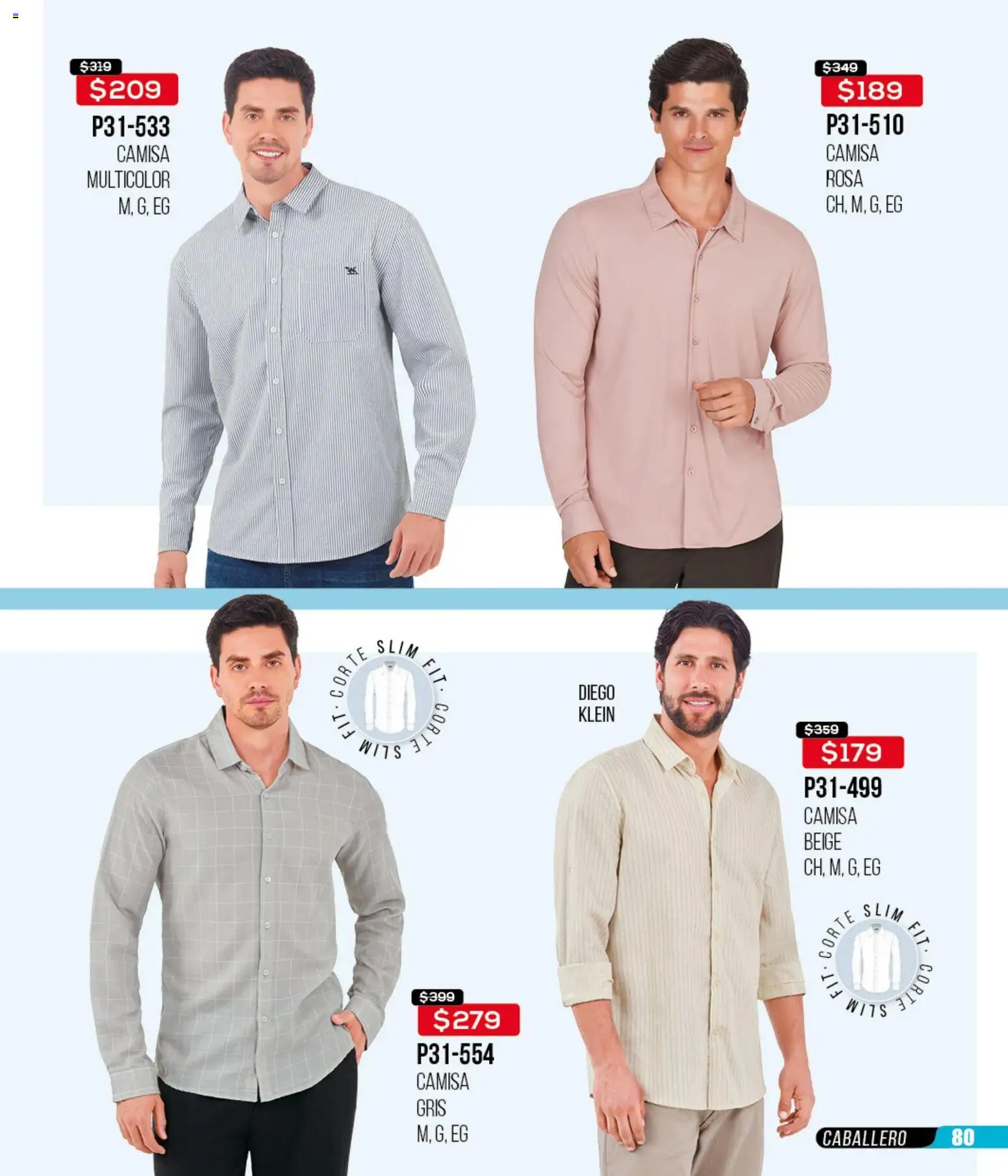 Nuevas ofertas de Cklass válidas en toda la República Mexicana desde el 16.02.2026. ¡Encuentra las mejores ofertas en Cklass catálogo Remate Ropa! | Página: 81 | Productos: Camisa