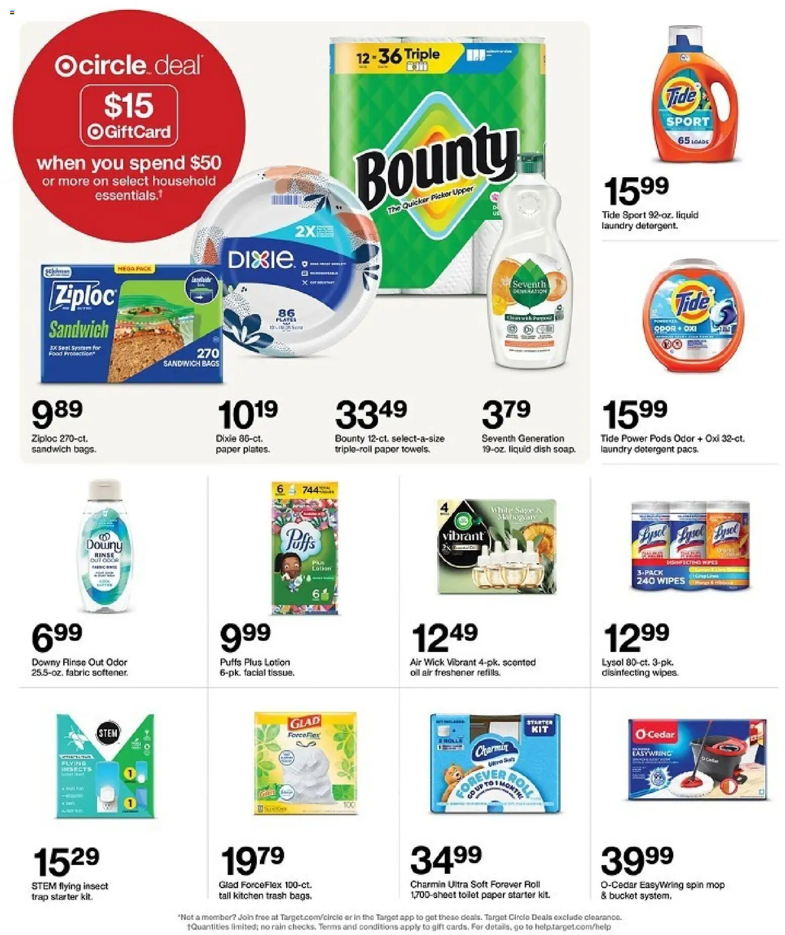 Target Weekly Ad - valid from 04.01.2026 | Page: 28 | Products: Oil, Detergent, Starter
