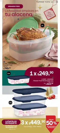 Vista previa de Tupperware catálogo, nuevo folleto de la tienda, válido en México a partir del 03.11.2025 | Página: 29