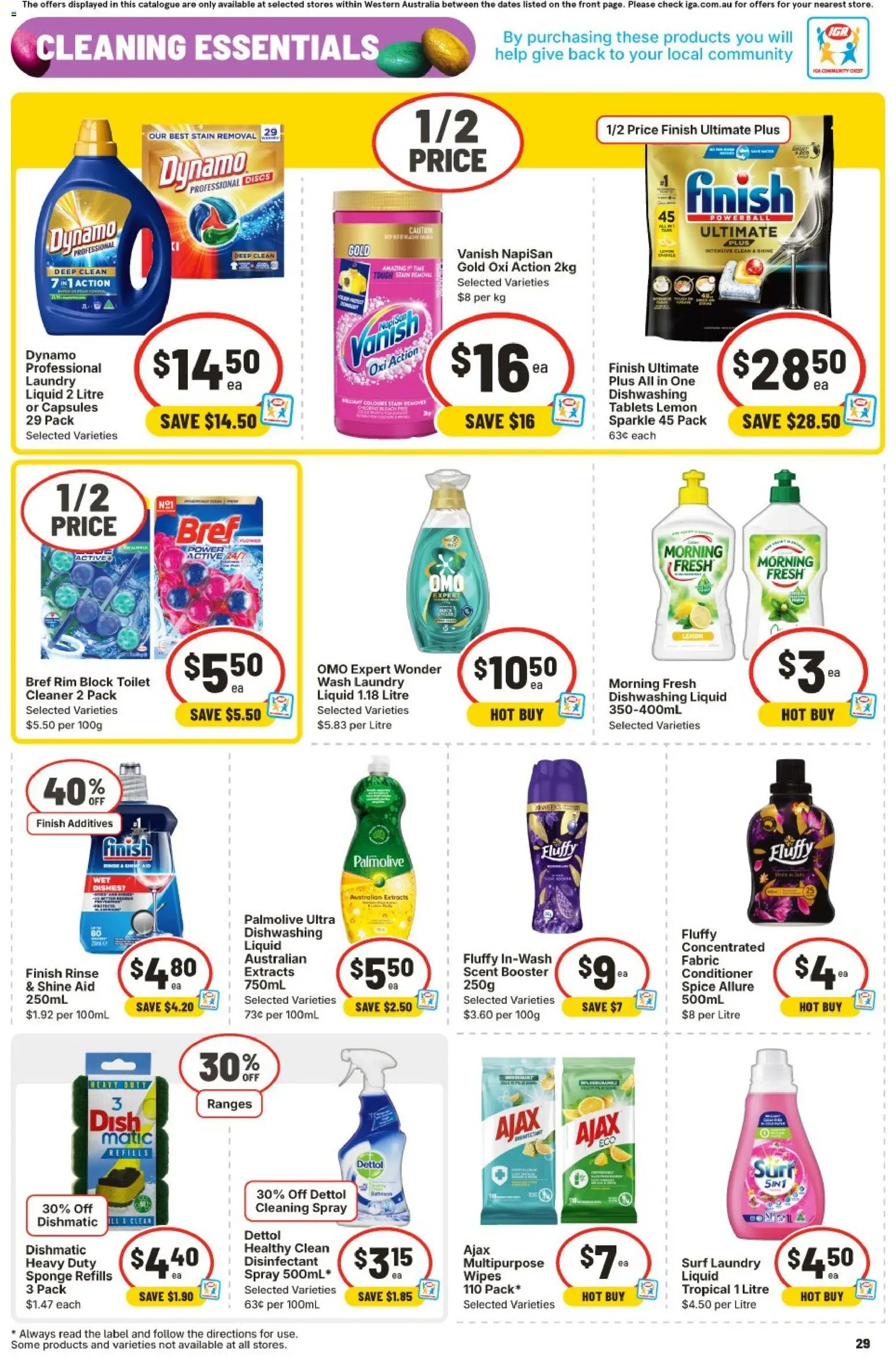 IGA catalogue - valid from 18.03.2026 | Page: 29 | Products: Salmon, Soup, Tuna, Vitamin