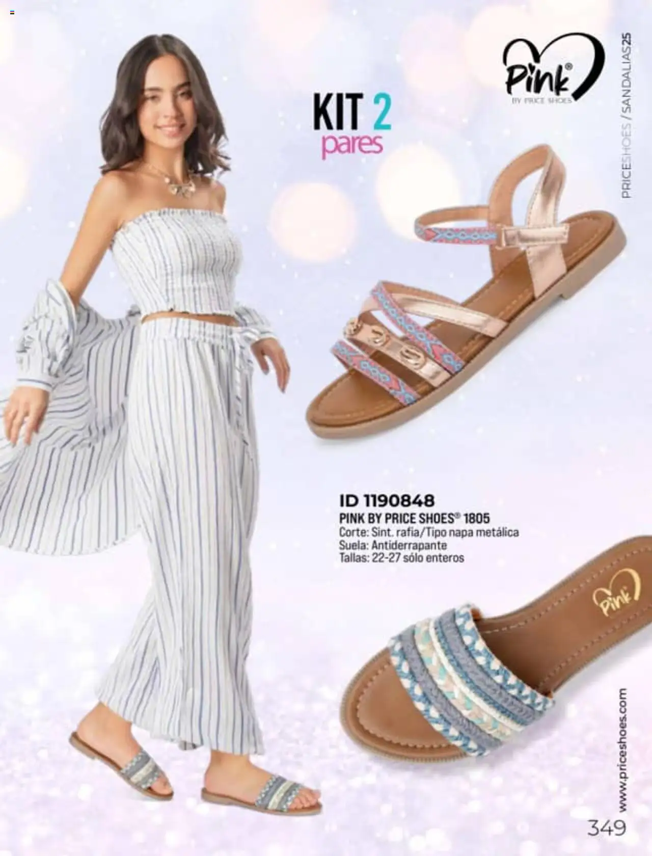 Nuevas ofertas de Price Shoes válidas en toda la República Mexicana desde el 27.01.2025. ¡Encuentra las mejores ofertas en Price Shoes catálogo Sandalias! | Página: 349