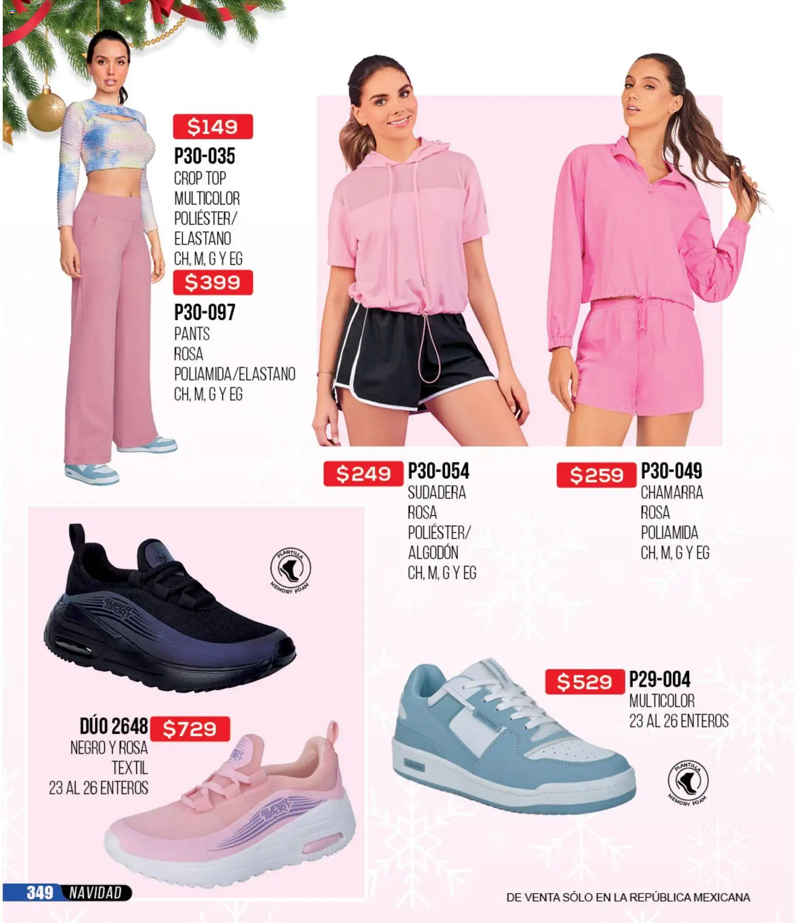 Nuevas ofertas de Cklass válidas en toda la República Mexicana desde el 30.11.2025. ¡Encuentra las mejores ofertas en Cklass catálogo Rebajas Navideñas Ropa! | Página: 607 | Productos: Chamarra, Sudadera, Top, Pants