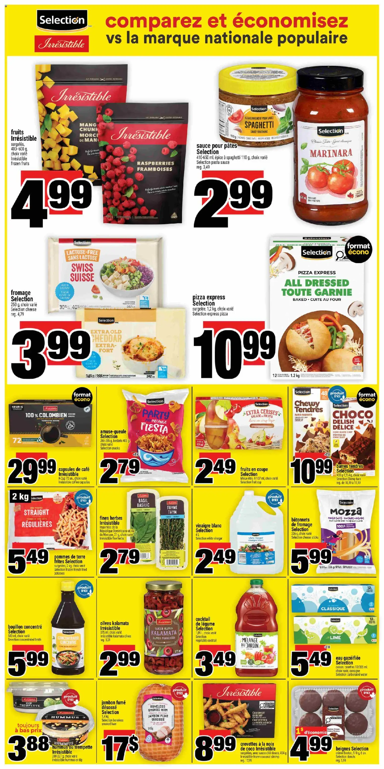 Super C flyer valid from 15.01.2026 | Page: 9 | Products: Cream, Chocolate, Ham, Pizza