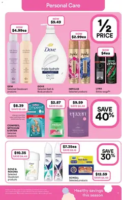Priceline Pharmacy catalogue - valid from 11.09.2025 | Page: 21 | Products: Bath, Deodorant, Pain relief