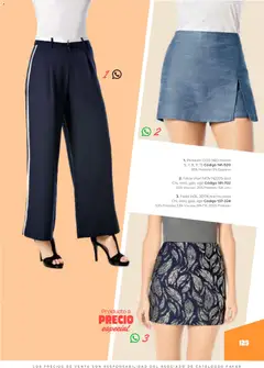 Vista previa de SC Pakar catálogo Ropa, nuevo folleto de la tienda, válido en México a partir del 30.01.2026 | Página: 125 | Productos: Falda, Short