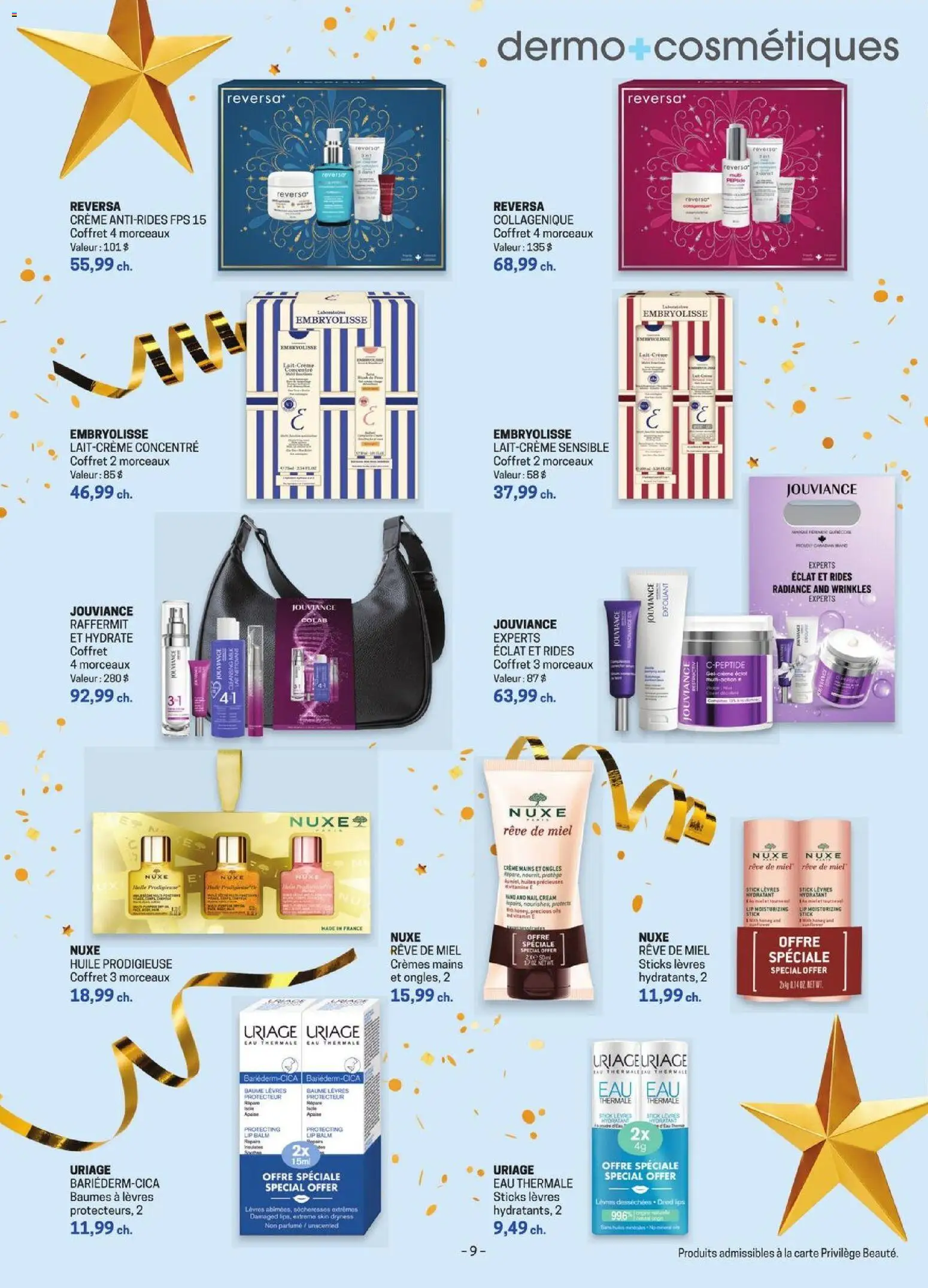 Uniprix flyer valid from 13.11.2025 | Page: 9 | Products: Cream, Milk