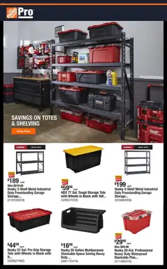 Preview of Home Depot weekly ads valid from 04.08.2025