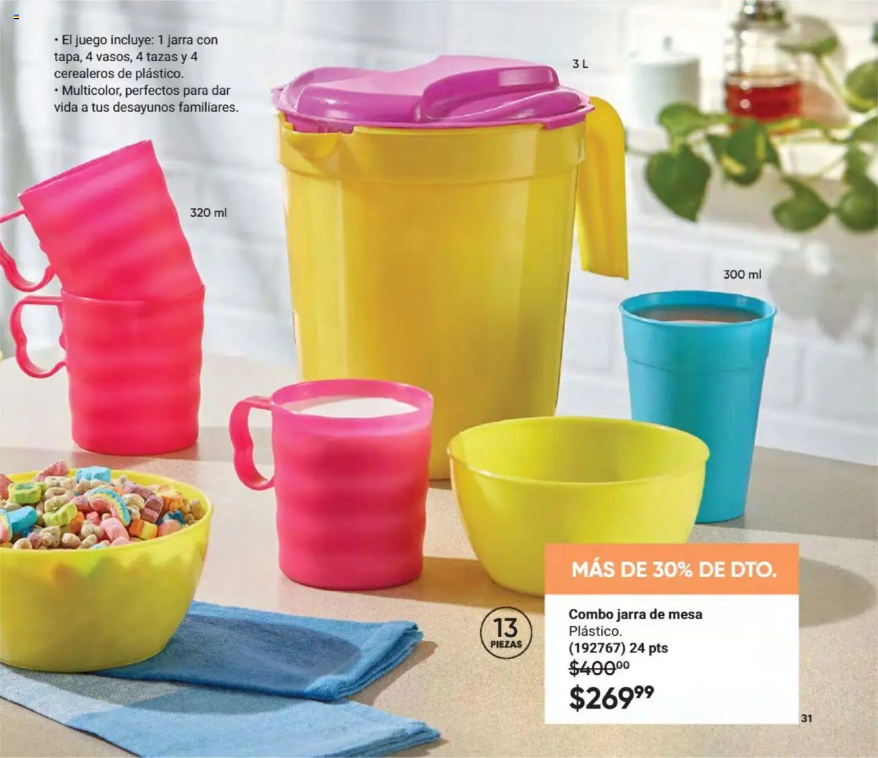 Nuevas ofertas de AVON válidas en toda la República Mexicana desde el 09.08.2025. ¡Encuentra las mejores ofertas en AVON - Casa & Estilo 13 2025! | Página: 33 | Productos: Juego, Mesa, Jarra