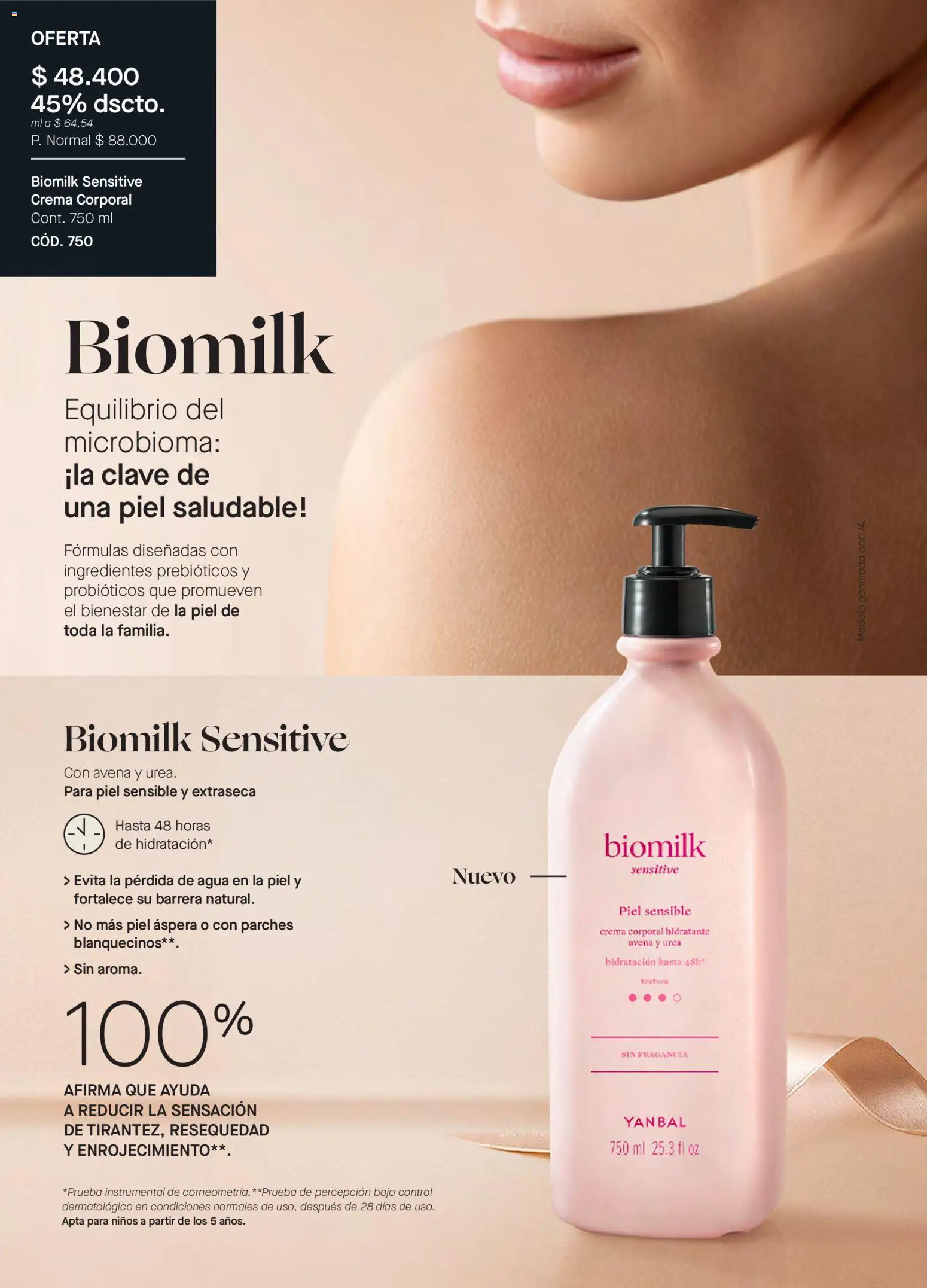 Yanbal revista - valida desde el 08.11.2025 | Página: 116 | Productos: Agua, Crema, Avena, Fragancia