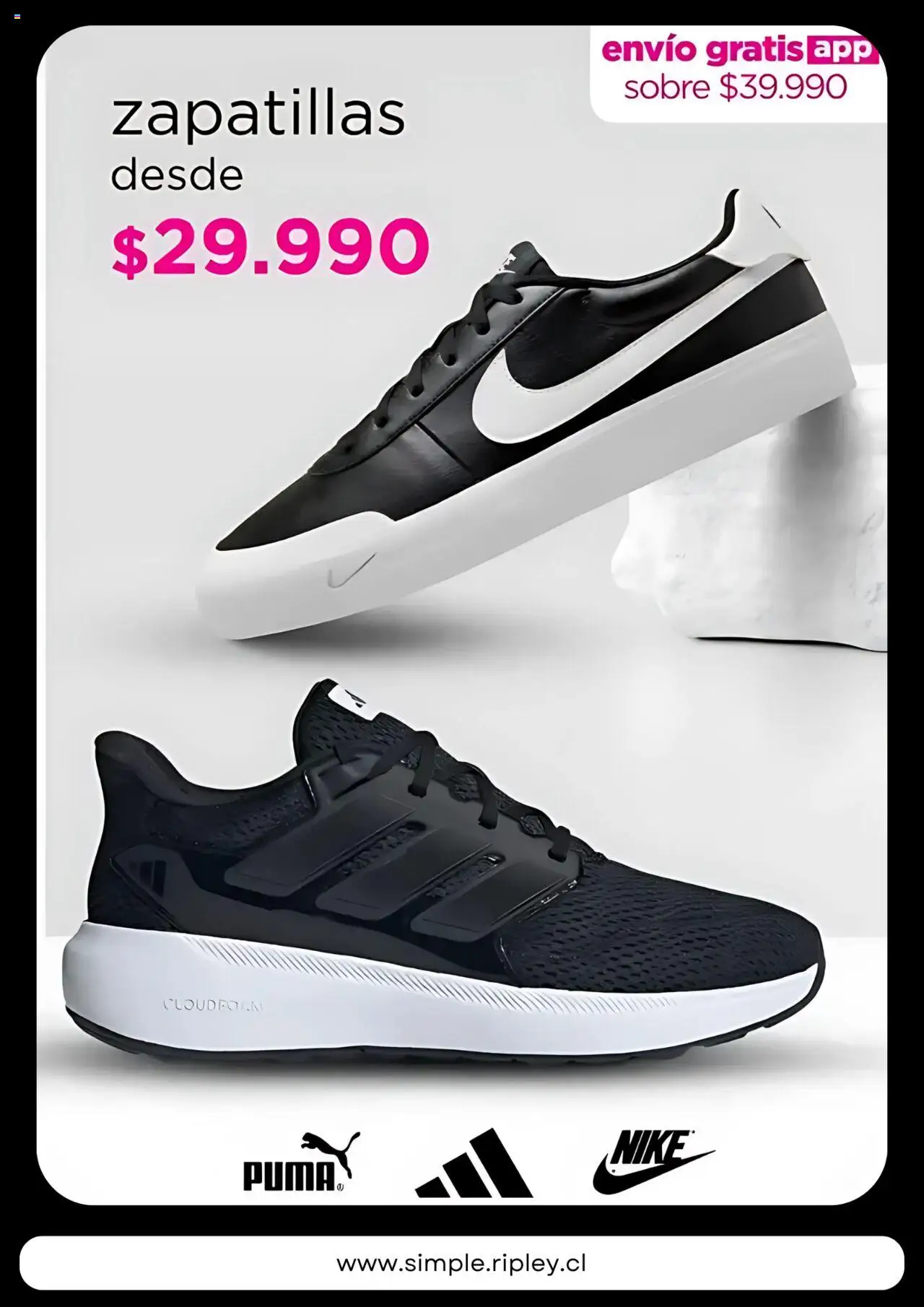 Ripley ofertas  │ válido desde el 17.09.2025 | Página: 6 | Productos: Sobre, Zapatillas