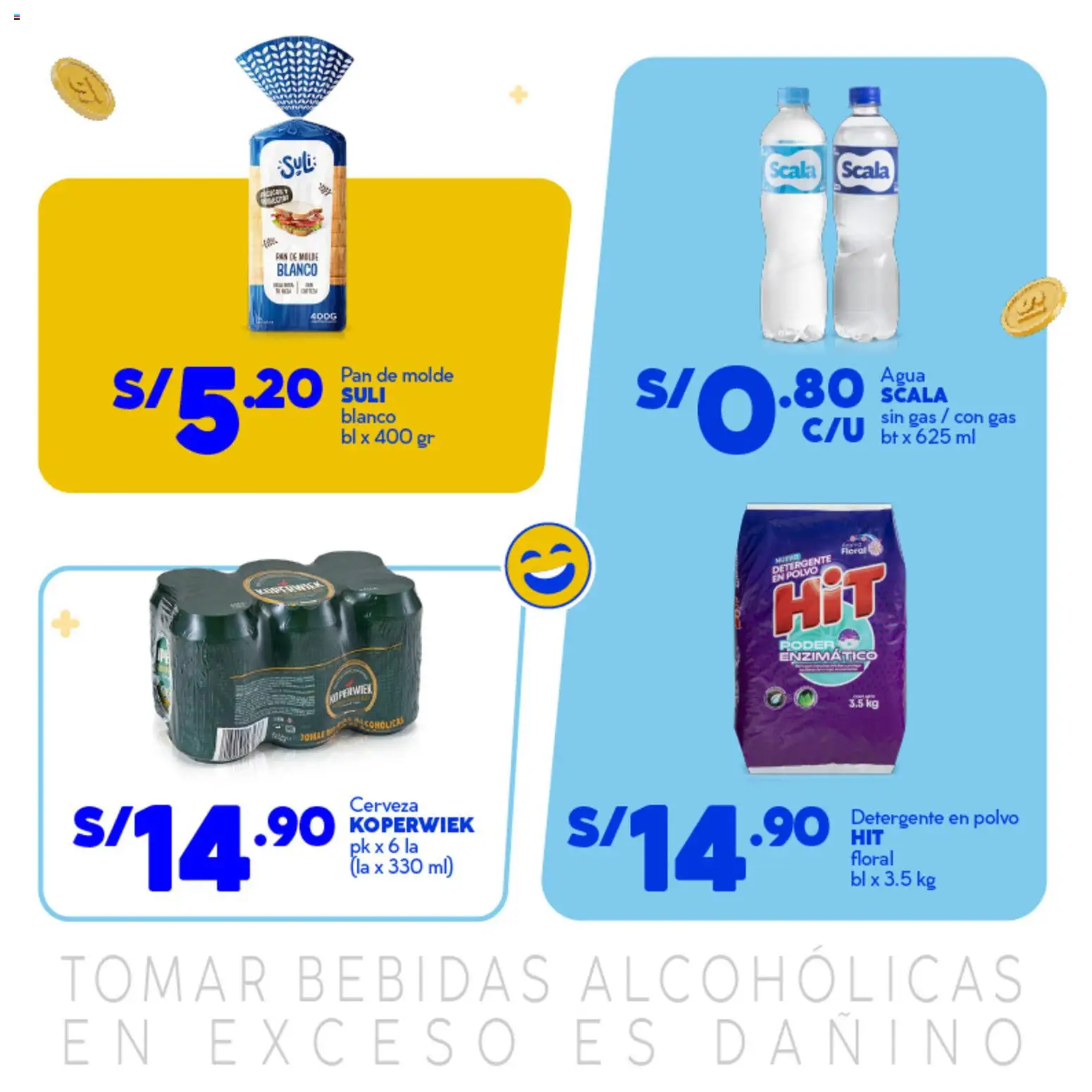 Catálogo Mass válido desde 06.02.2026 | Página: 5 | Productos: Detergente, Pan, Cerveza, Polvo