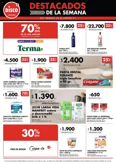 Disco ofertas │ válido desde el 25.07.2025 | Página: 9 | Productos: Disco, Pan, Pasta, Toallitas femeninas