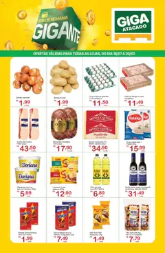 GIGA Atacado - Ofertas Fim de Semana - Pré-Visualização do folheto da loja GIGA Atacado, válido de 18.07.2025