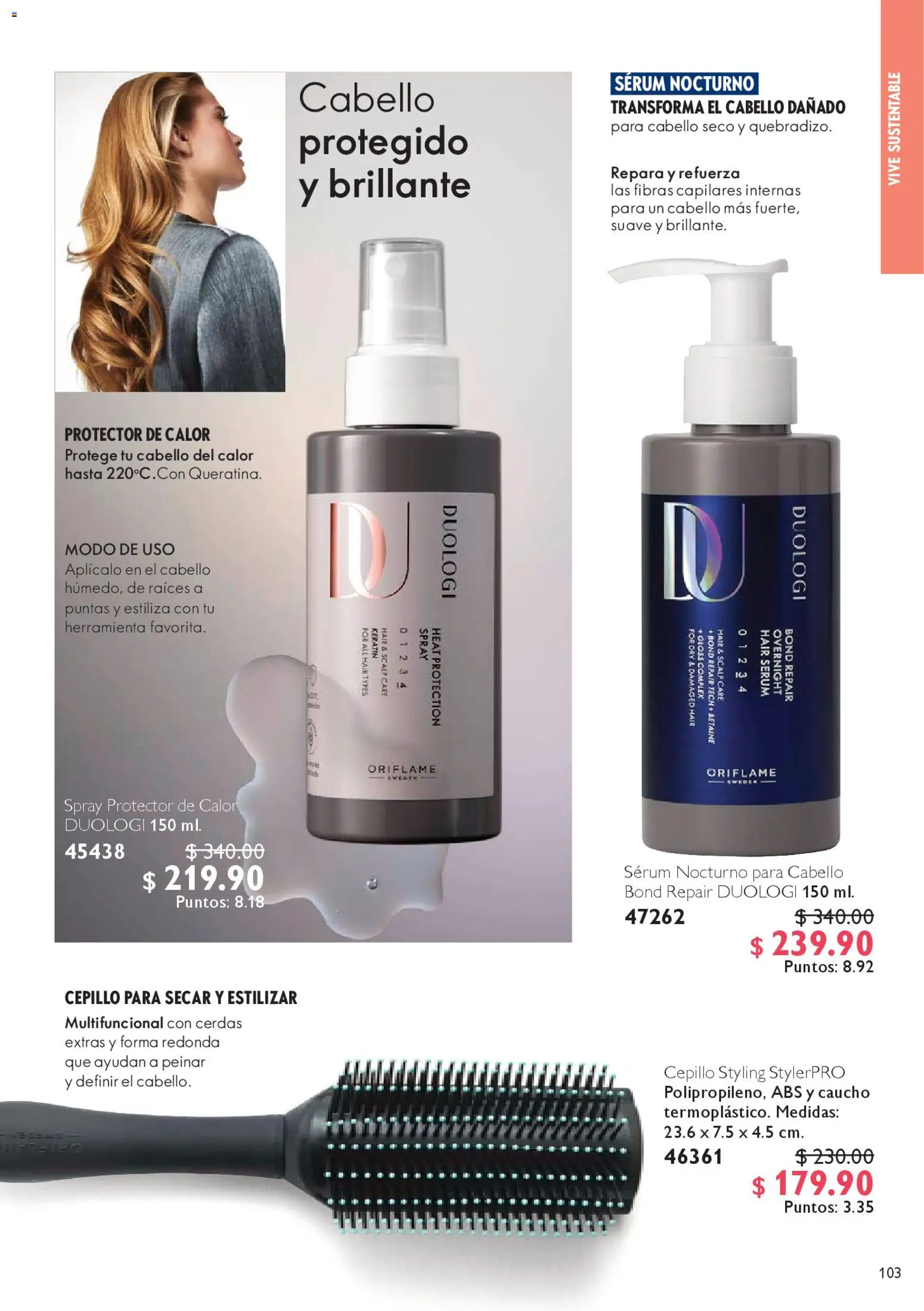 Nuevas ofertas de Oriflame válidas en toda la República Mexicana desde el 22.11.2025. ¡Encuentra las mejores ofertas en Oriflame Black Friday! | Página: 103 | Productos: Serum, Cepillo
