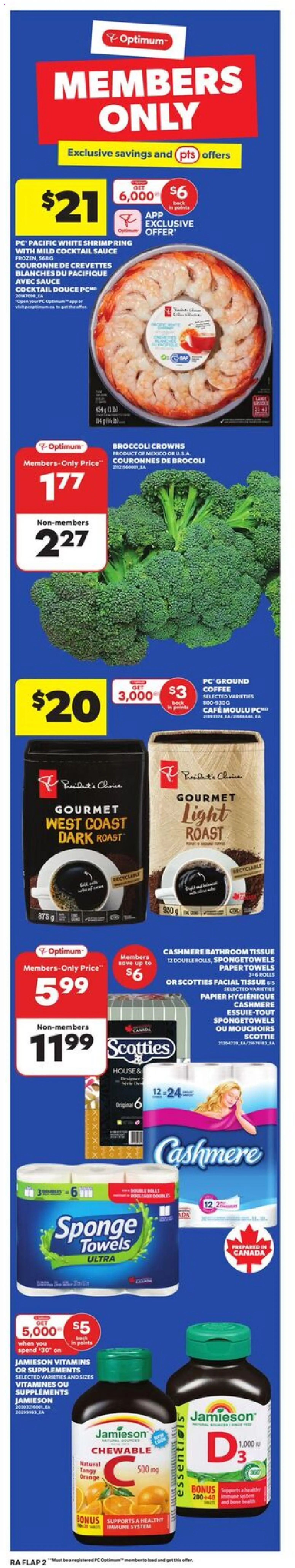 Atlantic Superstore flyer valid from 11.12.2025 | Page: 2 | Products: PC, Sponge, Coffee