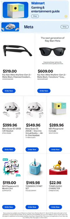 Preview of Walmart flyer - Extended Aisle from shop Walmart valid from 19.03.2026