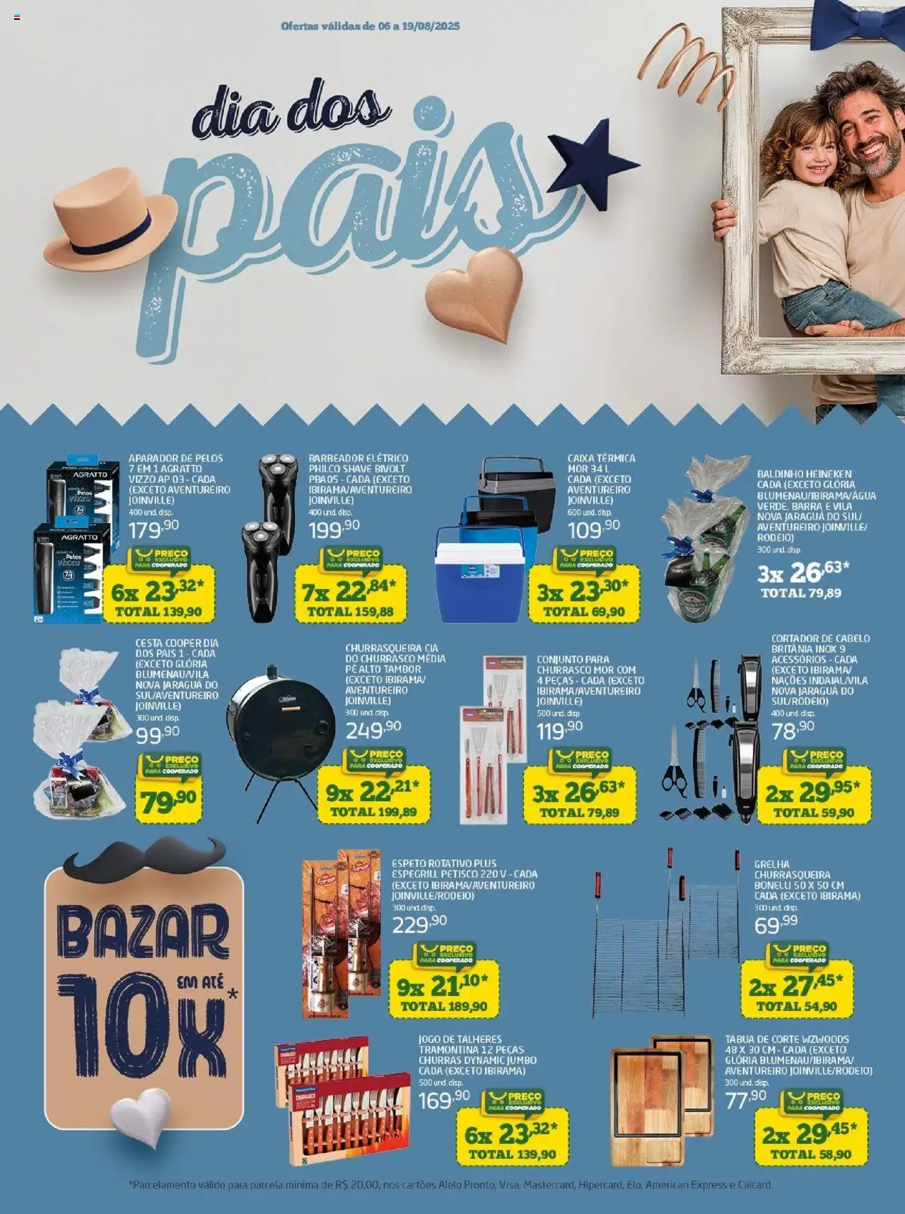Cooper Folheto - válido de 06.08.2025 | Página: 2 | Produtos: Cesta, Heineken, Tábua, Cortador