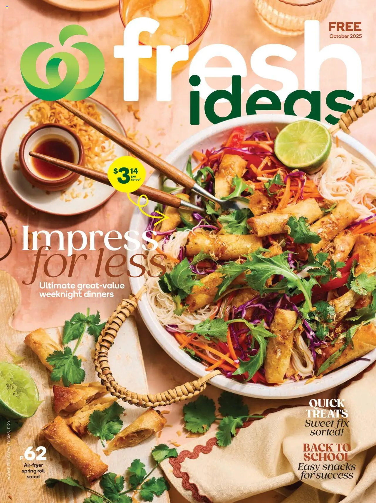 Woolworths catalogue - valid from 01.10.2025 | Page: 1 | Products: Salad