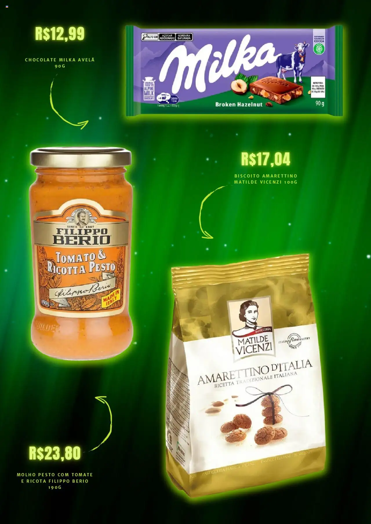 Mercado Livre Folheto - válido de 06.08.2025 | Página: 5 | Produtos: Chocolate, Ricota, Açúcar, Avelã