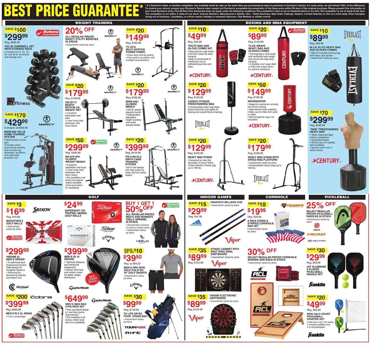 Dunham's Sports Weekly Ad - valid from 13.12.2025 | Page: 8 | Products: Press, Water, Starter, Gloves