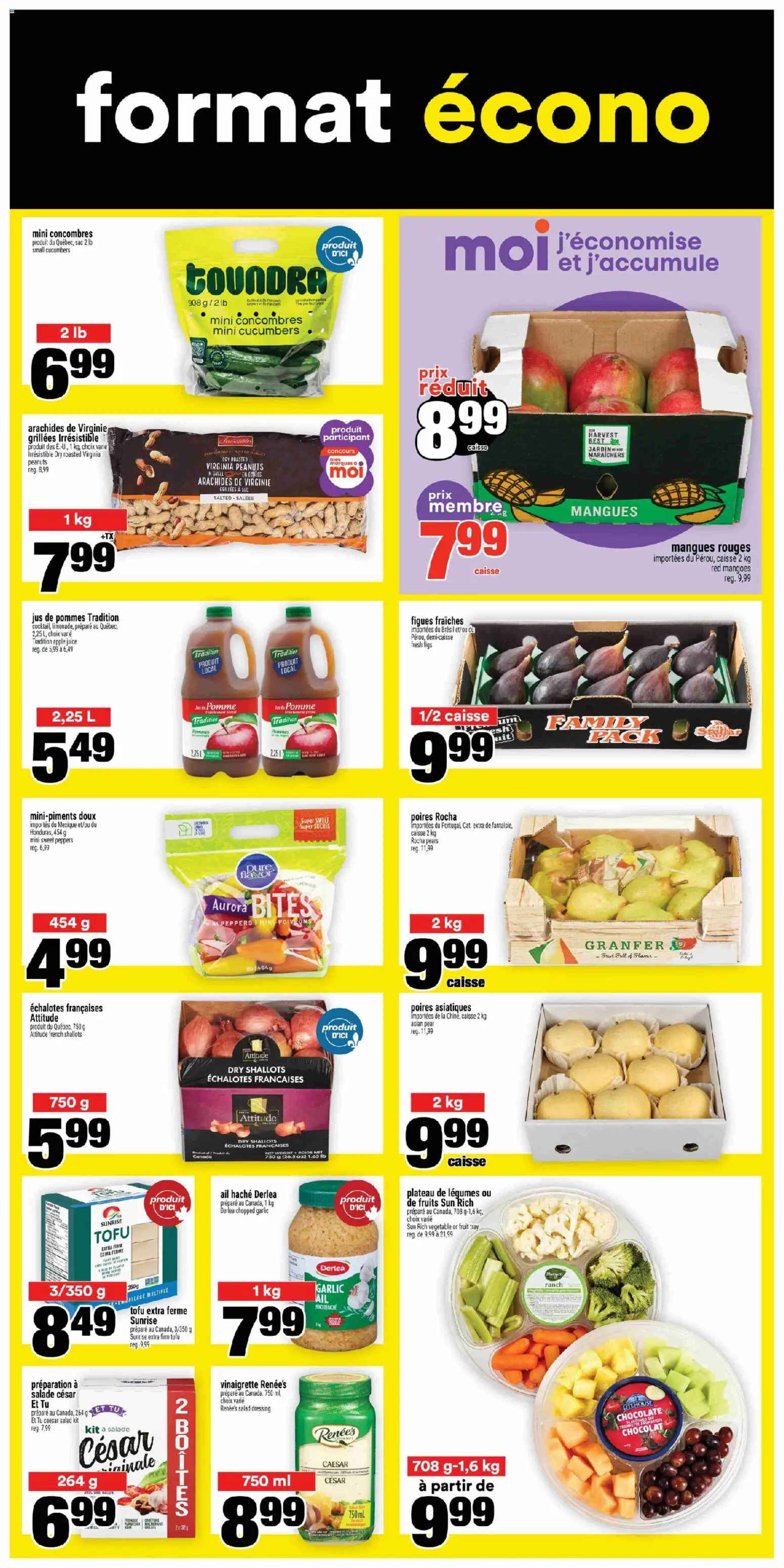 Super C flyer valid from 05.03.2026 | Page: 13 | Products: Cucumbers, Salad, Chocolate, Juice