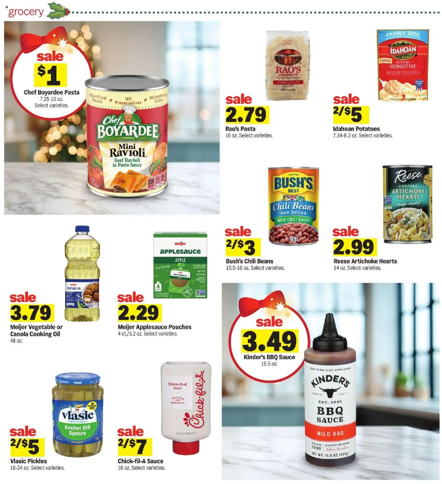 Meijer Weekly Ad - valid from 03.12.2025 | Page: 11 | Products: Beef, Pasta, Sauce, Dill