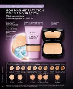 Catálogo L'Bel Campaña 3 válido desde el 01.02.2026 | Página: 69 | Productos: Almendra, Cacao, Maquillaje, Base