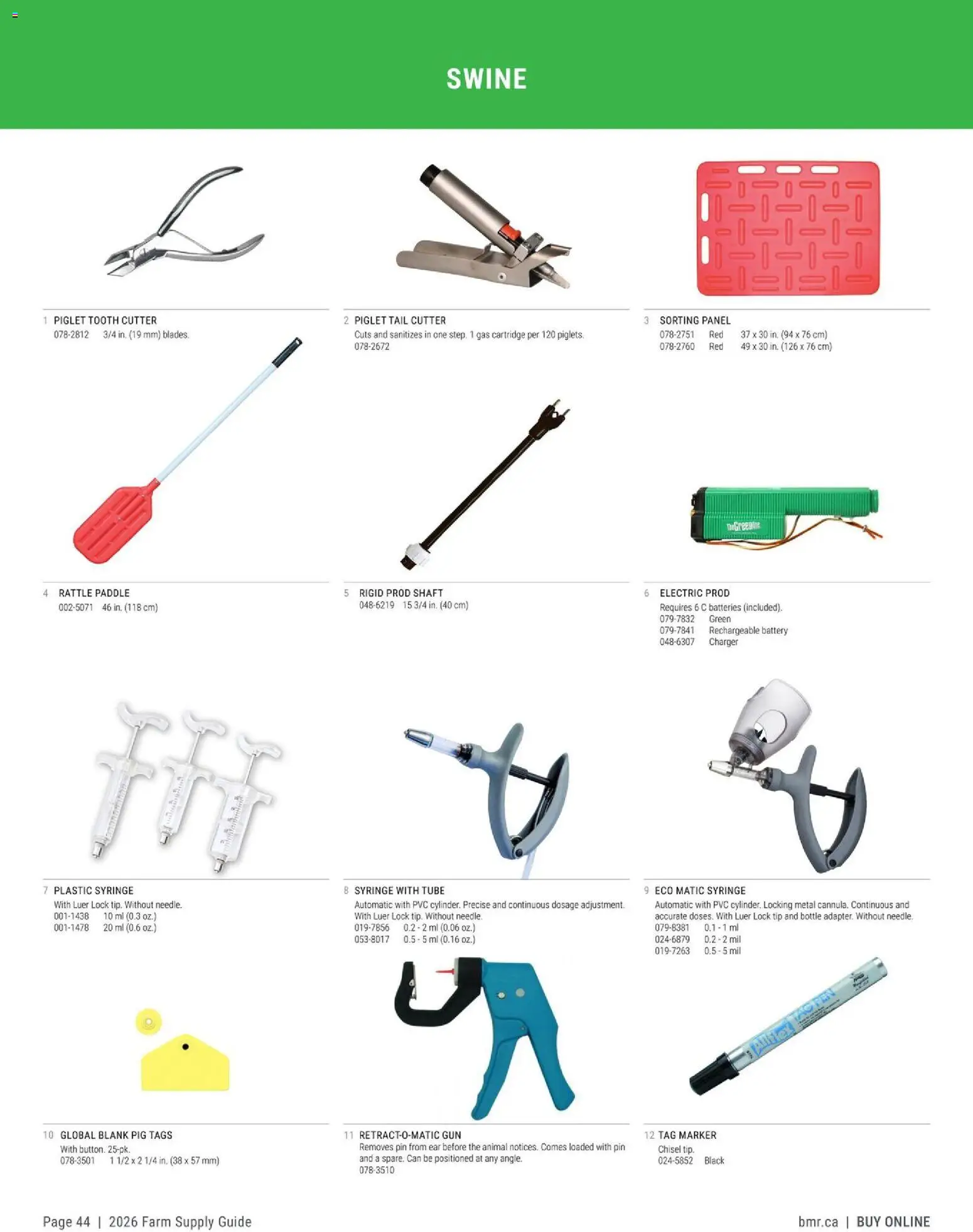 BMR flyer valid from 09.01.2026 | Page: 44 | Products: Cutter, Battery