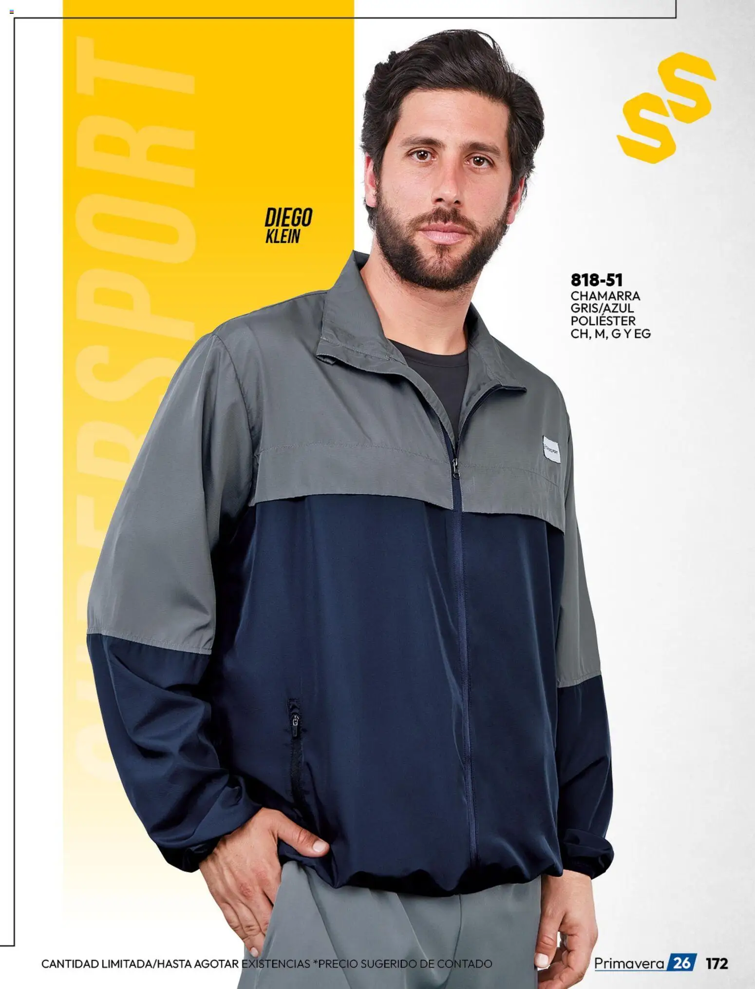 Nuevas ofertas de Cklass válidas en toda la República Mexicana desde el 02.01.2026. ¡Encuentra las mejores ofertas en Cklass catálogo Sportbrands! | Página: 211 | Productos: Chamarra