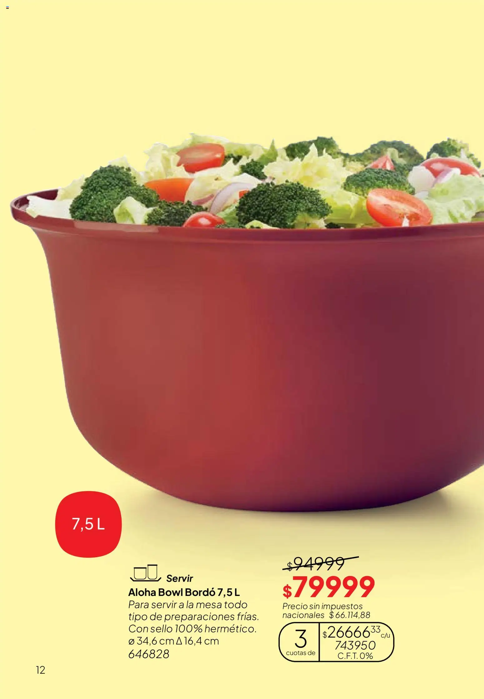 Tupperware Folleto de Campaña 2/2026 │ válido desde el 18.12.2025 | Página: 13 | Productos: Bowl, Mesa