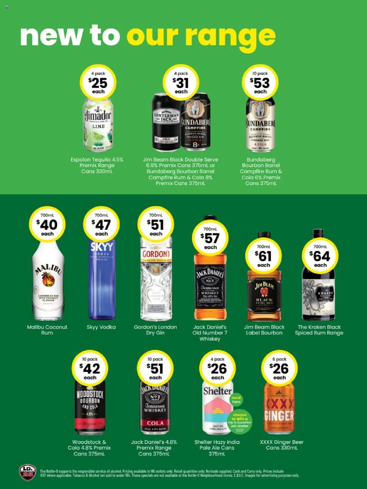 The Bottle-O catalogue - valid from 29.09.2025 | Page: 3 | Products: Ginger, Bourbon, Gin, Lime