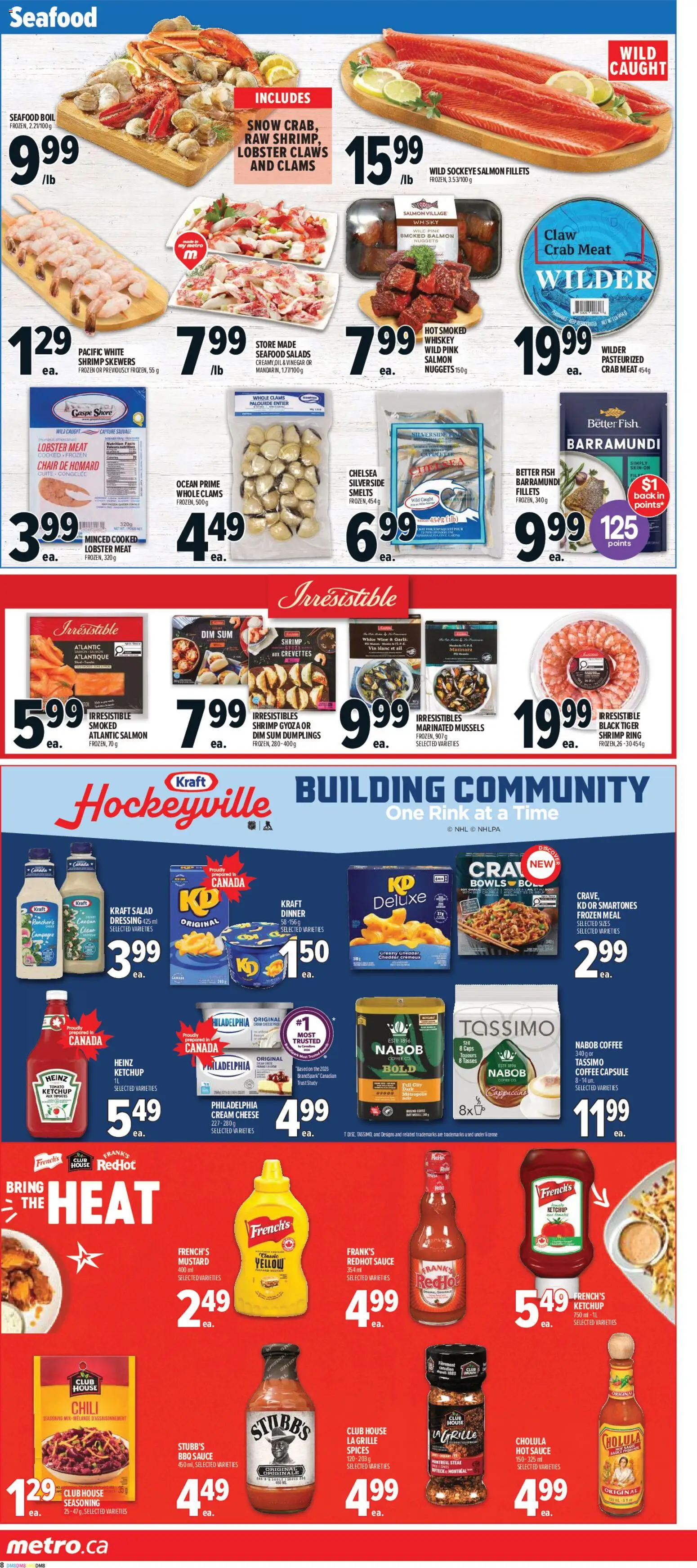 Metro flyer valid from 29.01.2026 | Page: 10 | Products: Fish, Cream, Oil, Coffee