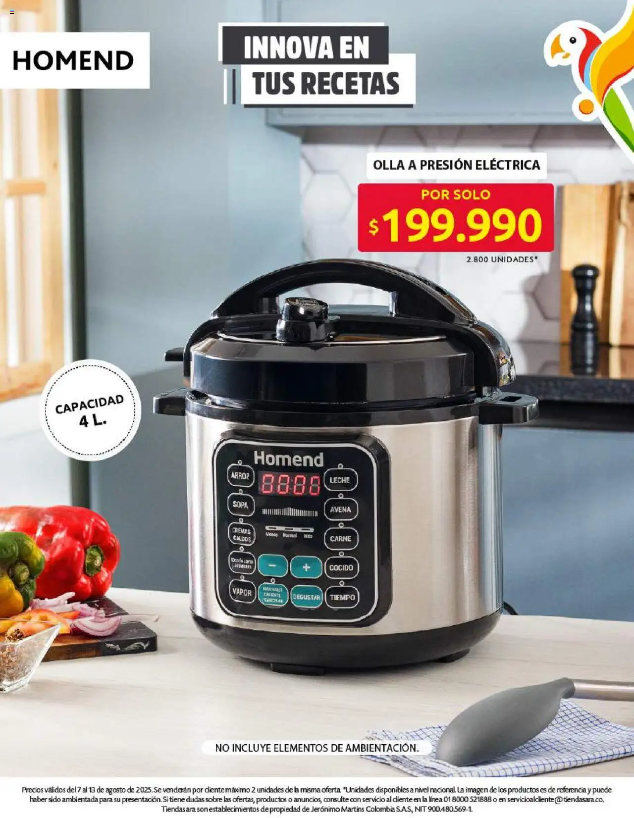 Ara revista - valida desde el 07.08.2025 | Página: 13 | Productos: Avena, Sopa, Olla, Leche