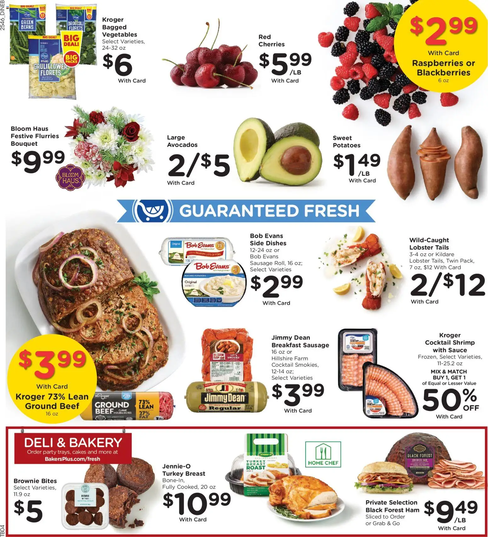 Baker's Weekly Ad - NE - valid from 17.12.2025 | Page: 12 | Products: Broccoli, Cherries, Sausage, Brownie Bites