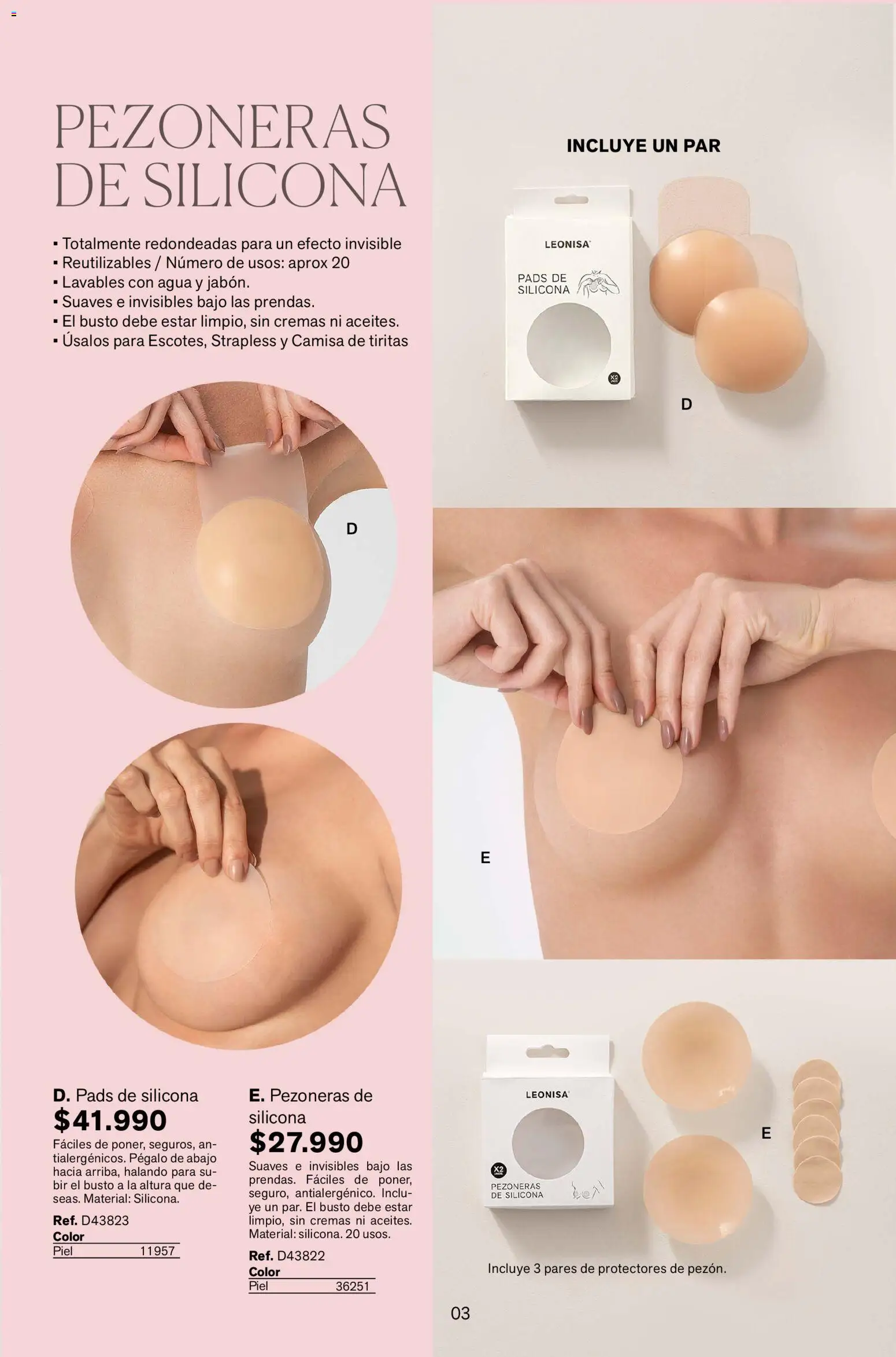 Leonisa revista - valida desde el 07.12.2025 | Página: 3 | Productos: Agua, Camisa