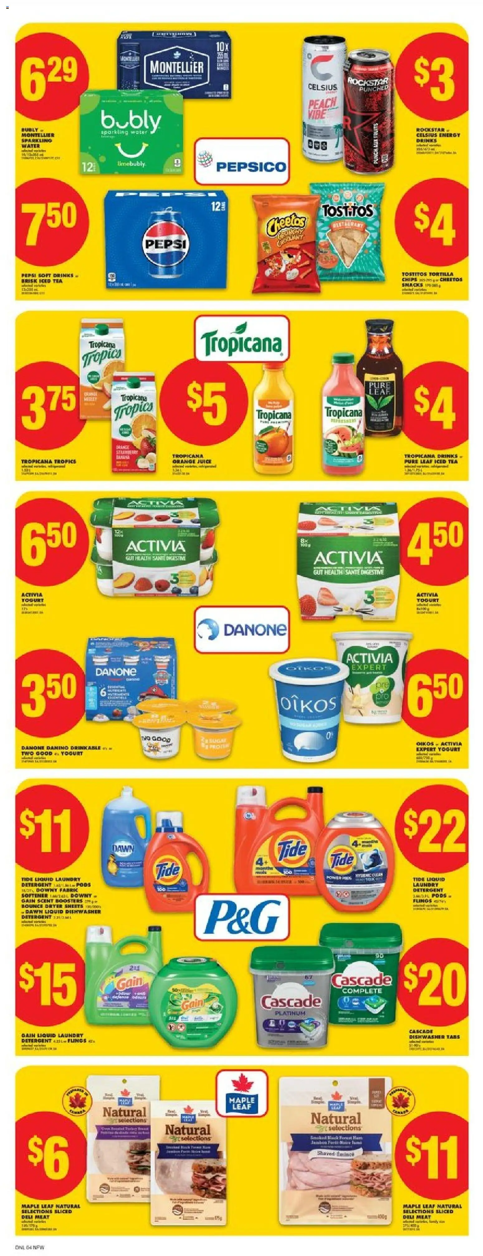 No Frills flyer valid from 22.01.2026 | Page: 10 | Products: Dryer, Dishwasher, Fabric softener, Yogurt