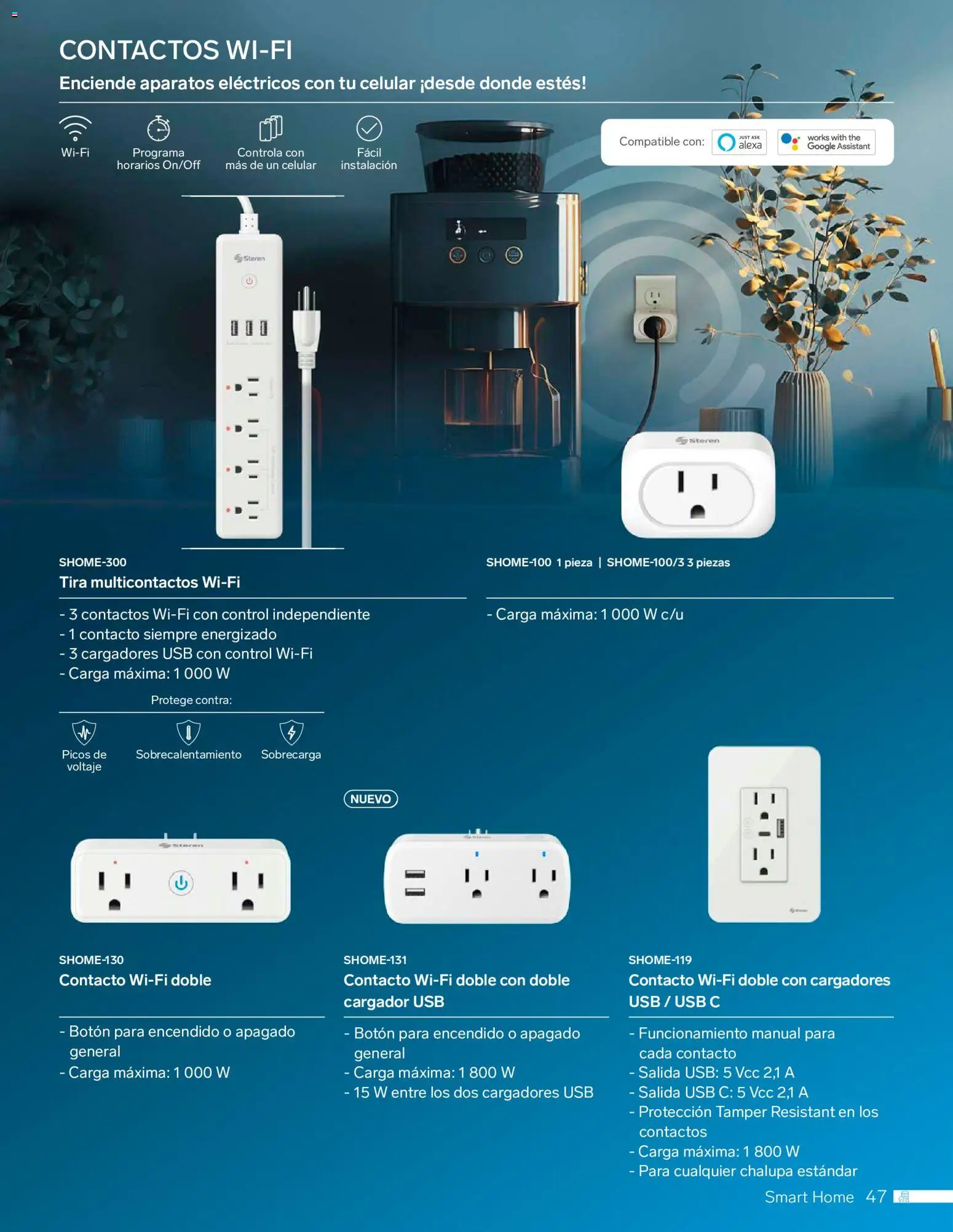 Nuevas ofertas de Steren válidas en toda la República Mexicana desde el 01.01.2026. ¡Encuentra las mejores ofertas en Steren catálogo! | Página: 59 | Productos: Usb, Cargador