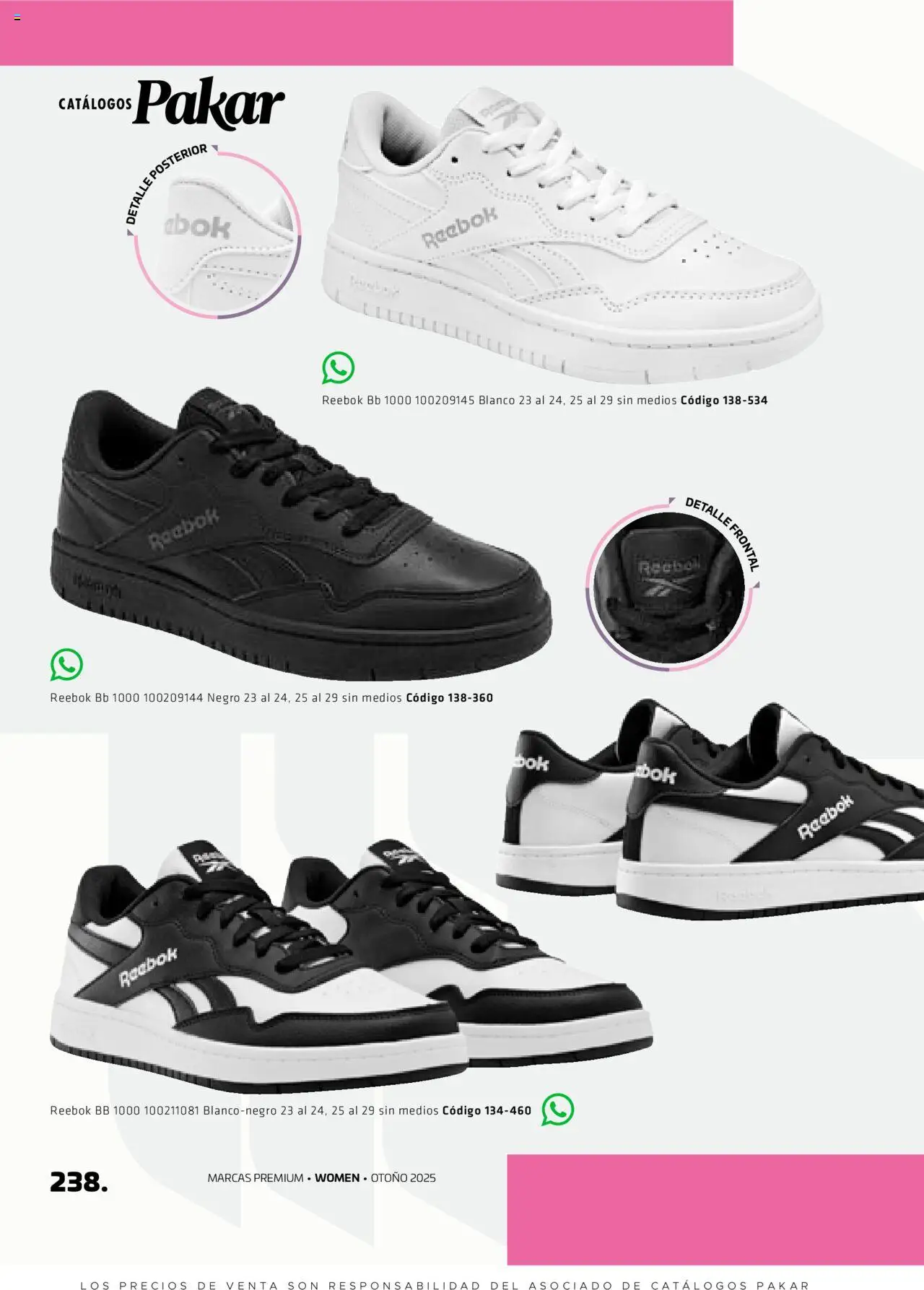 Nuevas ofertas de SC Pakar válidas en toda la República Mexicana desde el 29.08.2025. ¡Encuentra las mejores ofertas en SC Pakar - Catálogo Otoño Women! | Página: 238