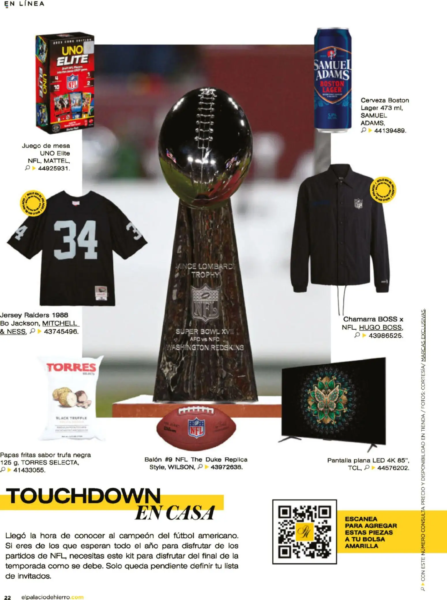 Nuevas ofertas de Palacio De Hierro válidas en toda la República Mexicana desde el 02.02.2026. ¡Encuentra las mejores ofertas en Palacio De Hierro catálogo! | Página: 24 | Productos: Chamarra, Papas fritas, Mesa, Bowl