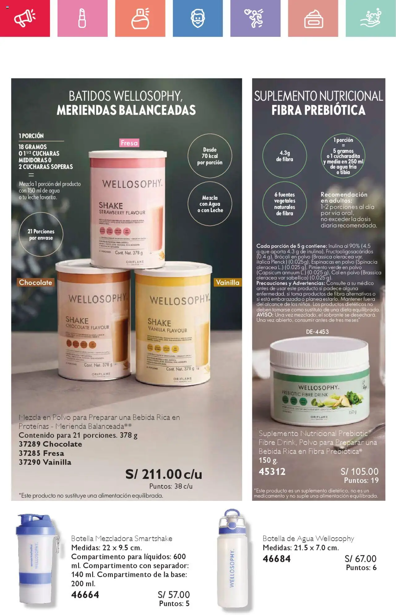 Catálogo Oriflame válido desde 02.08.2025 | Página: 38 | Productos: Leche, Chocolate, Polvo