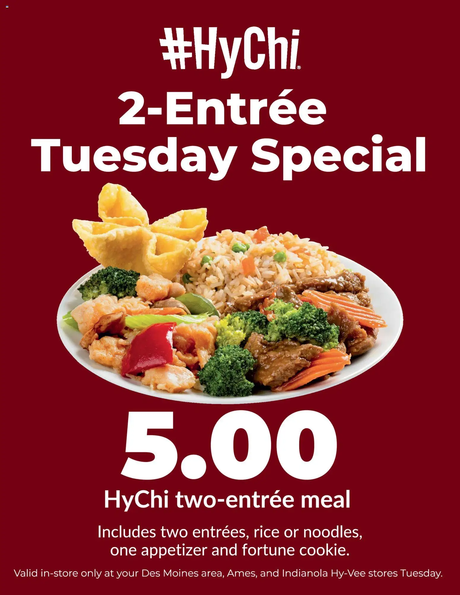 HyVee HyChi Tuesday Special - valid from 06.01.2026 | Page: 1 | Products: Rice