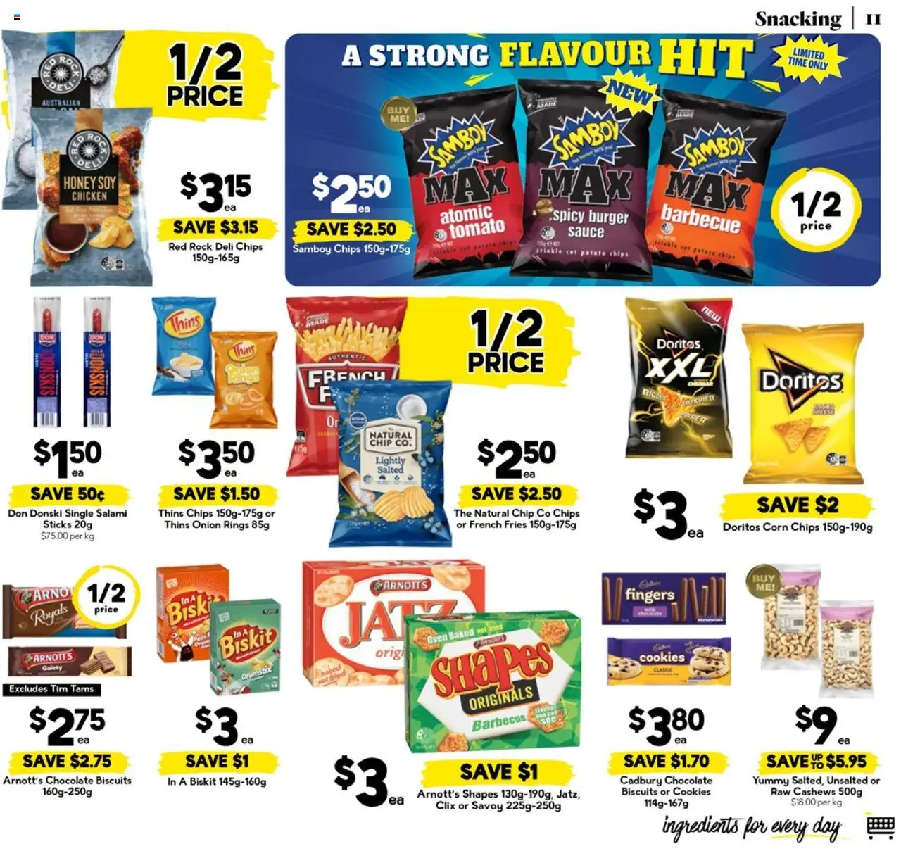 Drakes catalogue - valid from 02.07.2025 | Page: 11 | Products: Cot, Salami, Honey, Biscuits