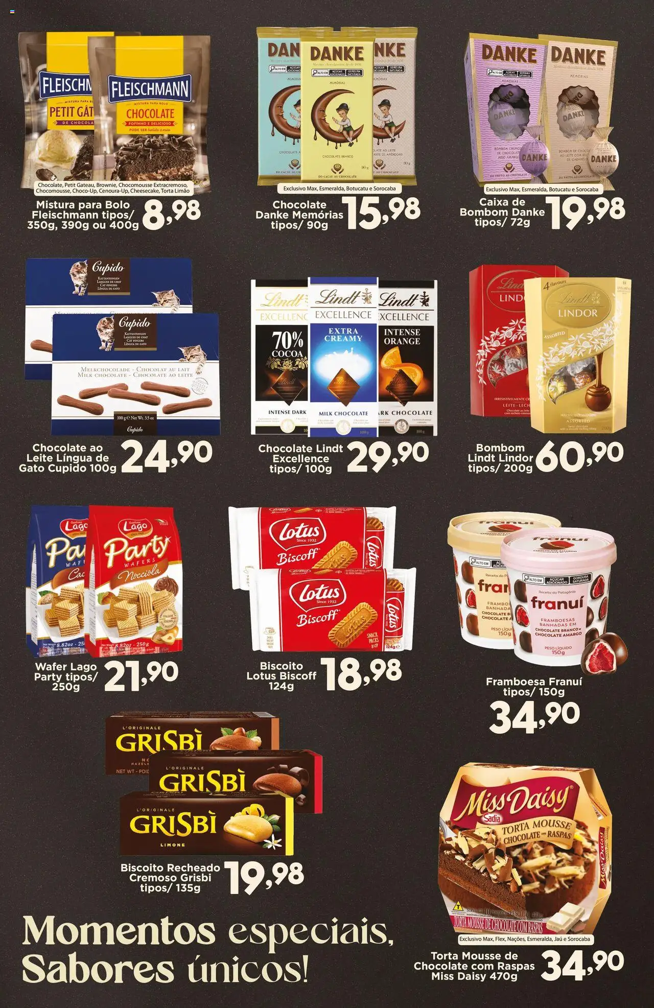 Confiança Folheto - válido de 18.07.2025 | Página: 9 | Produtos: Mousse, Framboesas, Biscoito, Biscoito recheado