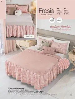 Vista previa de Vianney catálogo Primavera, nuevo folleto de la tienda, válido en México a partir del 07.03.2025 | Página: 133 | Productos: Funda, Almohada
