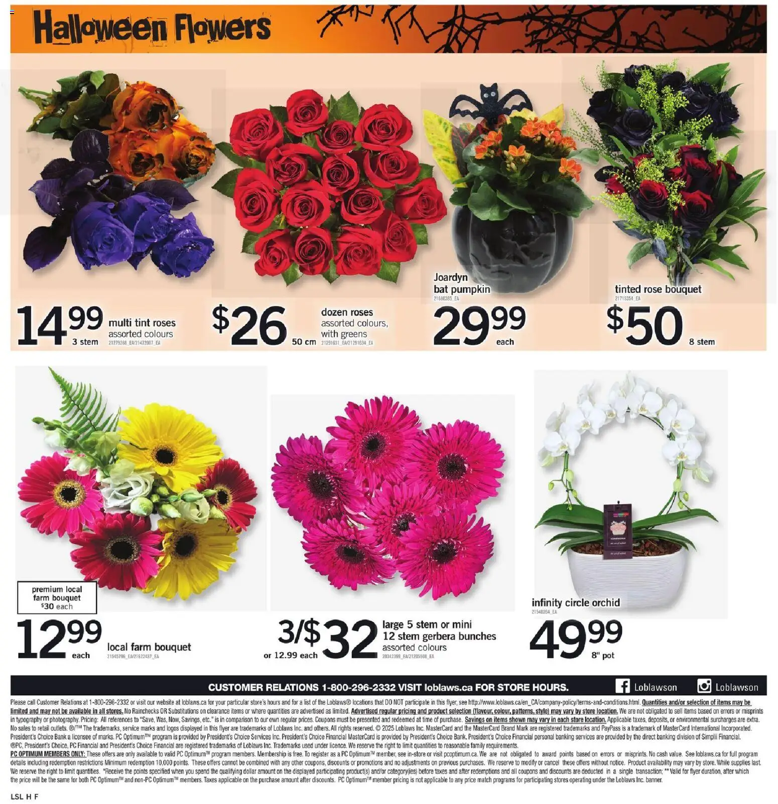 Loblaws flyer valid from 23.10.2025 | Page: 9 | Products: PC, Pumpkin