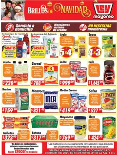 Vista previa de Casa Ley folleto La Paz, nuevo folleto de la tienda, válido en México a partir del 08.12.2025