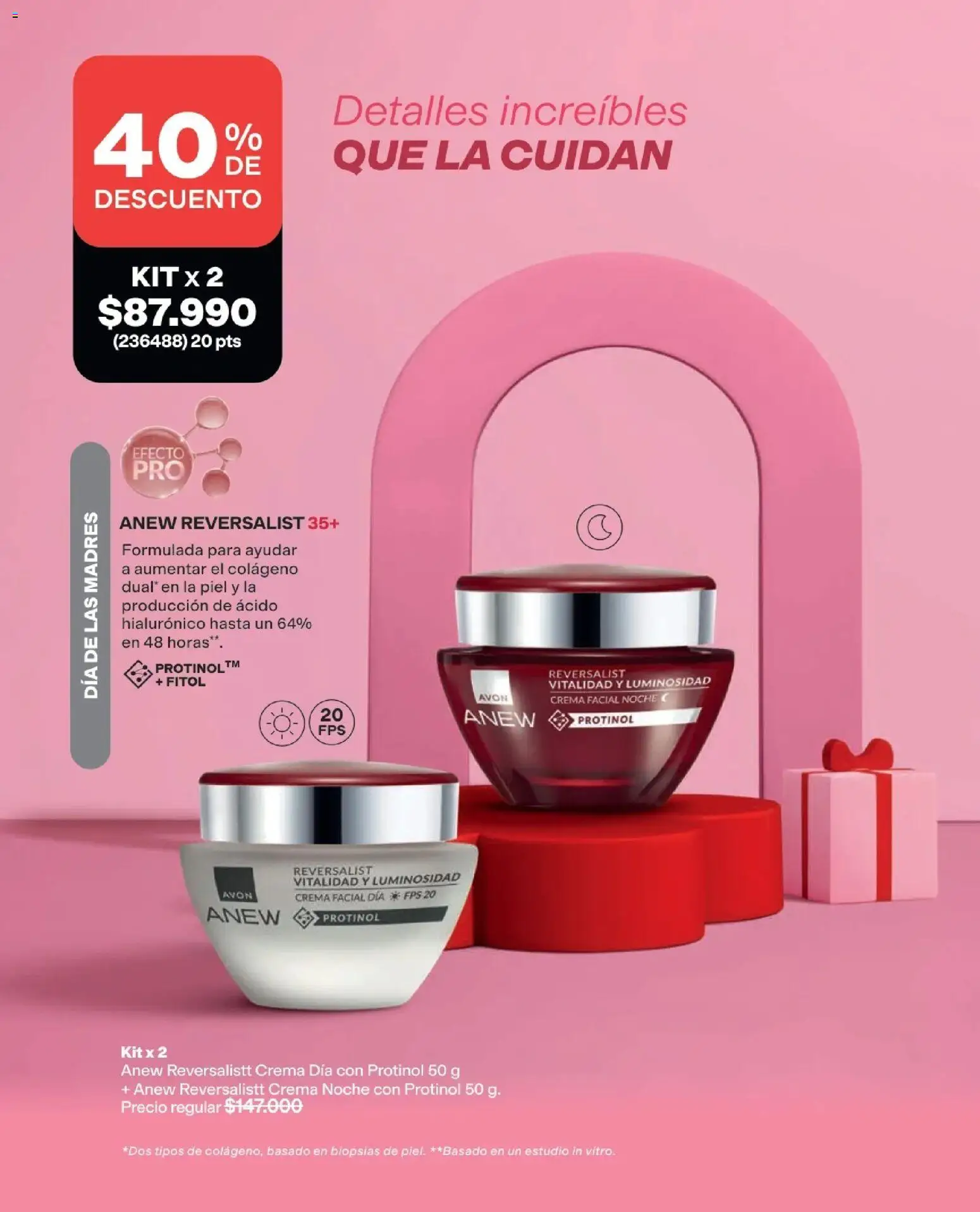 Avon revista - valida desde el 11.03.2026 | Página: 36 | Productos: Crema
